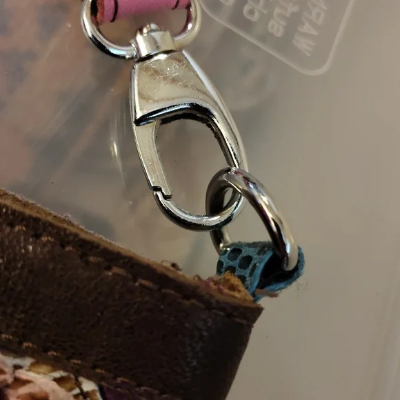 Boho Chic Flowered Multicolored Crossbody Bag. - Picture 2 of 3